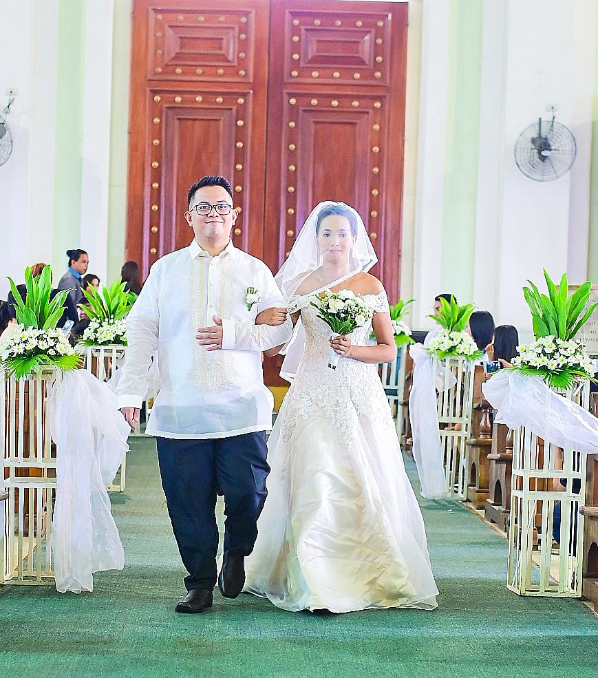 Melchor and Cheene Bausin take a step towards forever.